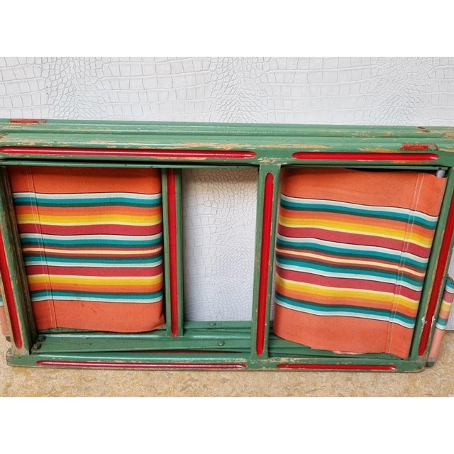 Vintage Folding Chairs by Table Auto B.P. Paris, 1950s, Set of 2 For Sale - Image 17 of 18