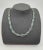 Modern 8.66 Ct Natural Emerald & Diamond Necklace For Sale - Image 3 of 8