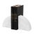 Modern White Marble Bookends - a Pair For Sale - Image 3 of 3