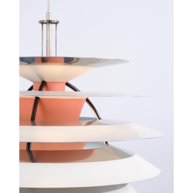 Poul Henningsen Model PH Contrast Pendant by Poul Henningsen for Louis Poulsen, 1980s For Sale - Image 4 of 9