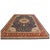 Antique Persian Tabriz Wool 10x13 Navy & Rust Handmade Area Rug #1143896 For Sale - Image 4 of 8