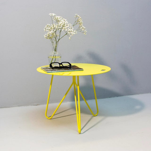 Seis Center Table in Yellow by Mendes Macedo for Galula For Sale - Image 4 of 9