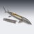 Silver 20th Century Elizabeth II Silver Sturgeon-Form Caviar Server from Asprey & Co, 1965, Set of 2 For Sale - Image 8 of 18