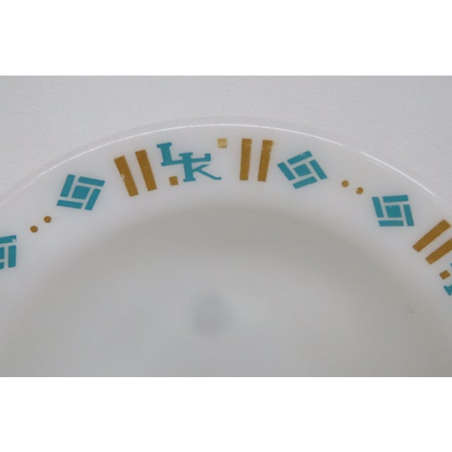 Mid 20th Century Anchor Hocking Fire King 927 Glass Bowls 3pc Set Ludwig and Kibbey Pattern For Sale - Image 10 of 10