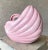 Circa 1970 Art Deco-Inspired Pink Porcelain Sleeping Swan Cachepot / Planter For Sale - Image 11 of 13