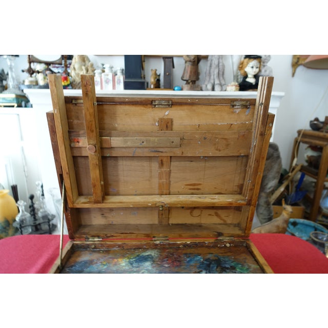Antique Painter's Case, 1890s For Sale - Image 5 of 9