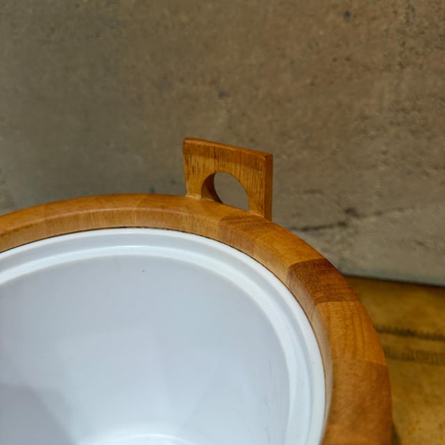 Royal Teak Designs Ice Bucket Mid-Century Modern For Sale - Image 9 of 12