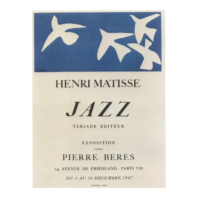 Henri Matisse Lithograph 39 Jazz Art in Posters For Sale