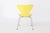 1990s Danish Series 7 Chair Model 3107 in Yellow by Arne Jacobsen for Fritz Hansen, 1990s For Sale - Image 5 of 12