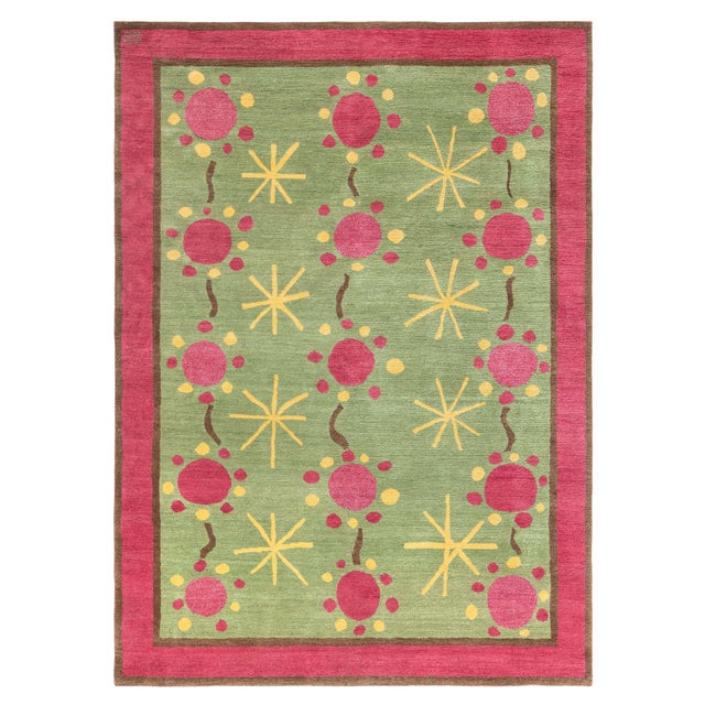 Inspired Deco Rug by Doris Leslie Blau For Sale