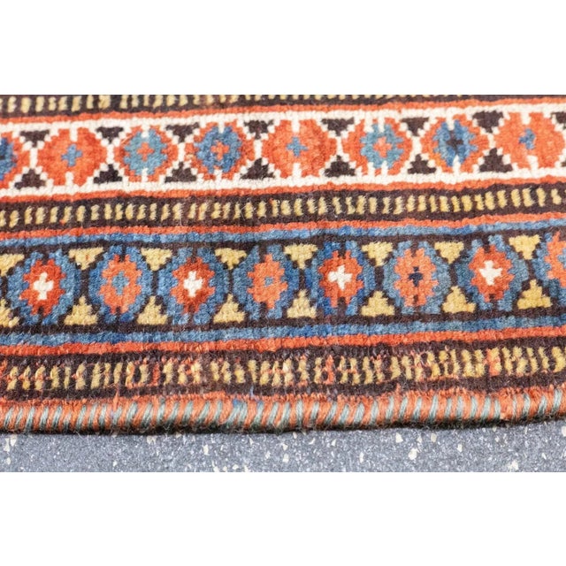 Antique Qashqai Rug 4'7'' x 6'3'' For Sale - Image 9 of 12