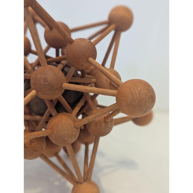 1960s Geometric Molecular Model Sculpture For Sale - Image 5 of 6
