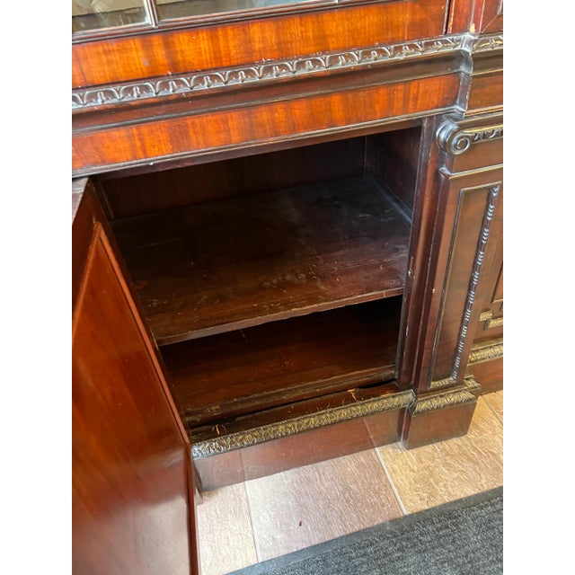 Antique English 1810 Breakfront For Sale - Image 9 of 13