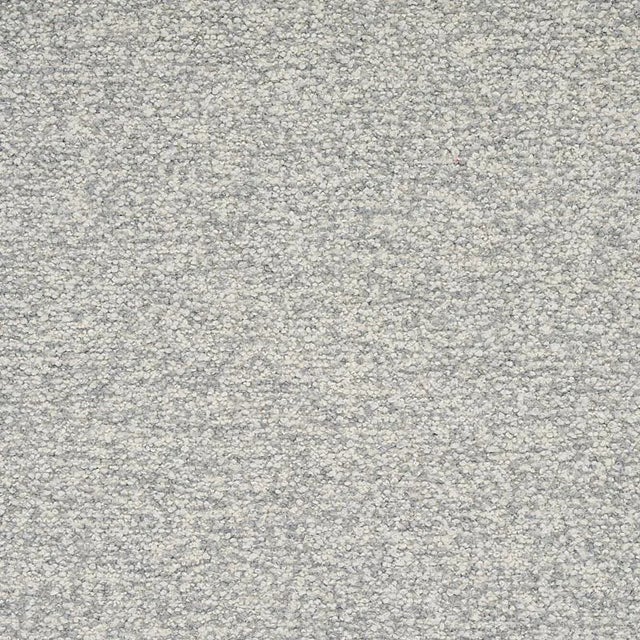 Sample - Schumacher Ogden Boucle Fabric in Grey For Sale