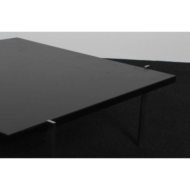 E. Kold Christensen Coffee Table in Stainless Steel attributed to Poul Kjærholm for Fritz Hansen, 2010s For Sale - Image 4 of 8
