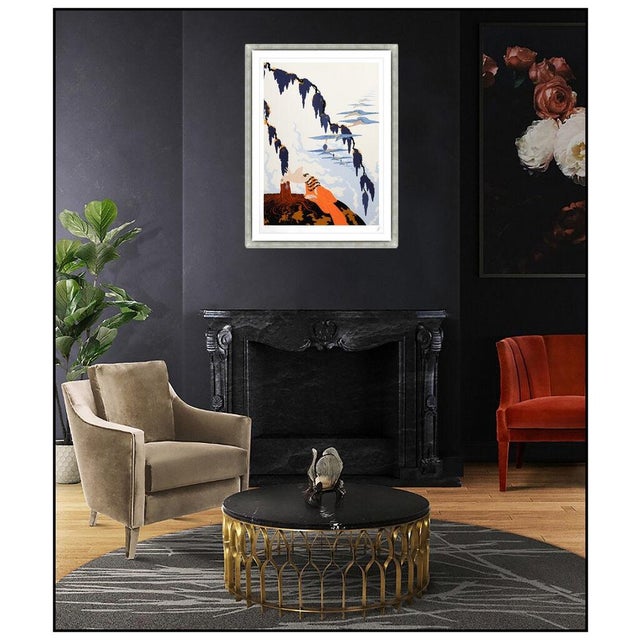 Message us to inquire about custom framing options! (Included for free with every purchase) The artwork here, "Vintage",...