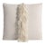 Lancaster Signature Fringe Pillow in Berber Ivory For Sale