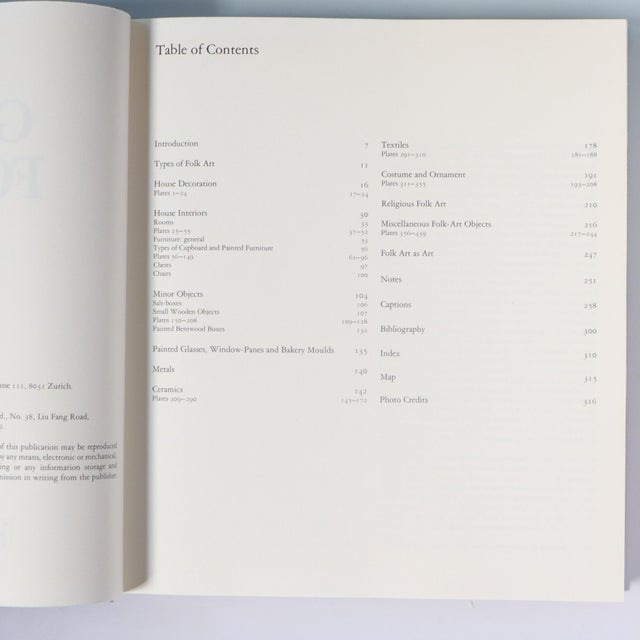 Black 1980 “German Folk Art” by Ernst Schlee First Edition Illustrated Art Book For Sale - Image 8 of 16