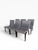 Holly Hunt Set of 6 Holly Hunt Studio H Modern Leather Dining Chairs For Sale - Image 4 of 14