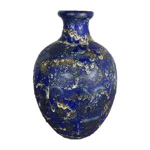 Vintage Fat Lava 837 Floor Vase from Ruscha, 1970s