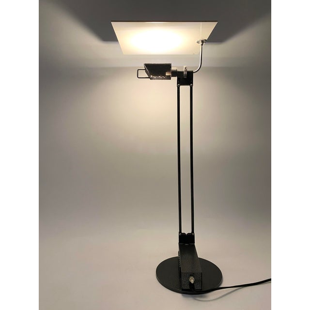 Postmodern W. O. Table Lamp by Sacha Ketoff for Aluminor, France, 1985 For Sale - Image 12 of 18