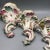 This exquisite set of three wall consoles comes from the renowned Kämmer porcelain manufacturer in Dresden and is designed...