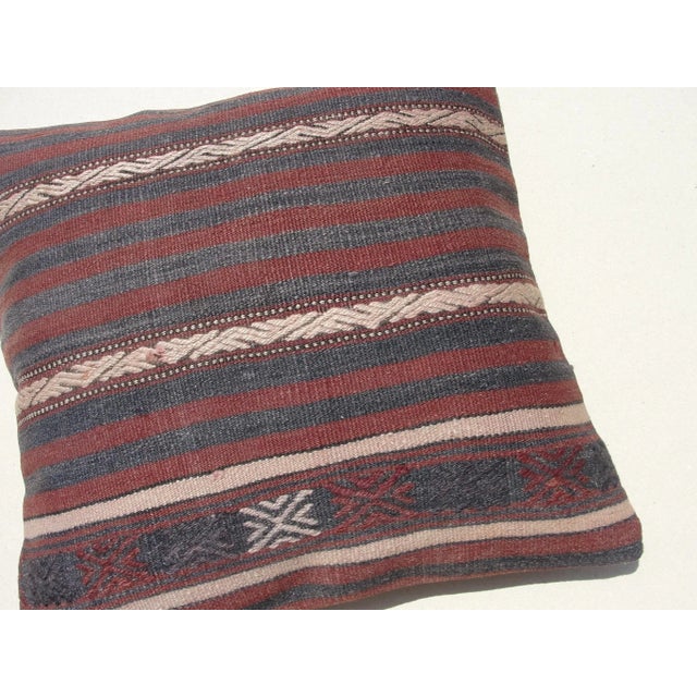 1970s Kilim Pillow Cover For Sale - Image 9 of 11