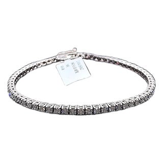 2.00 Ct Diamond Tennis Bracelet For Sale