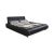Joop! Swing Leather Bed Black Double Bed For Sale - Image 6 of 17