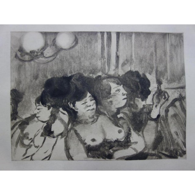 Edgar Degas, Waiting for a Customer: Nudes, Etching For Sale - Image 4 of 4