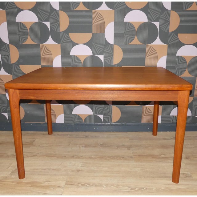 Vintage Danish Extendable Dining Table in Teak, 1960s For Sale - Image 16 of 16