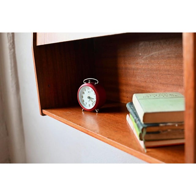 Scandinavian Wall-Mounted Secretary Desk, 1960s For Sale - Image 9 of 18