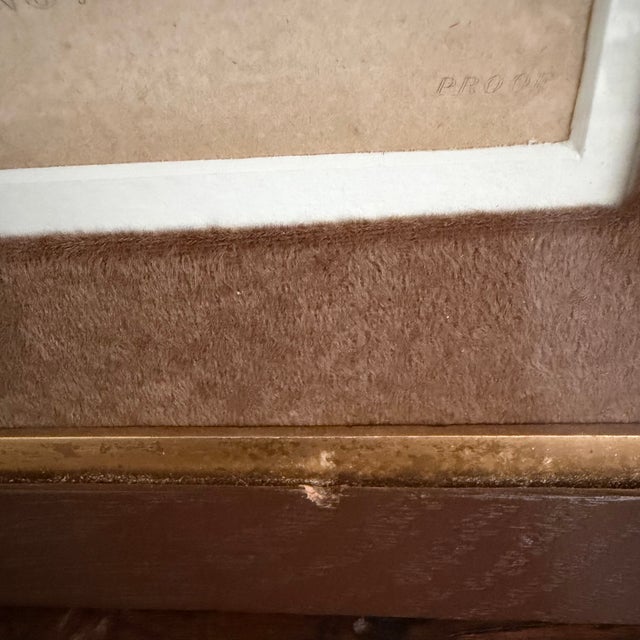 19th Century Oliver Cromwell Engraving, Proof For Sale - Image 12 of 14