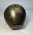 Antique Handmade Hammered Japanese Tooled Bronze Frog Scene Bronze Vase Urn For Sale - Image 12 of 14