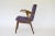 This 300-123 Puchały armchair is reupholstered in purple velvet. The wooden part is in its original state and has signs of...