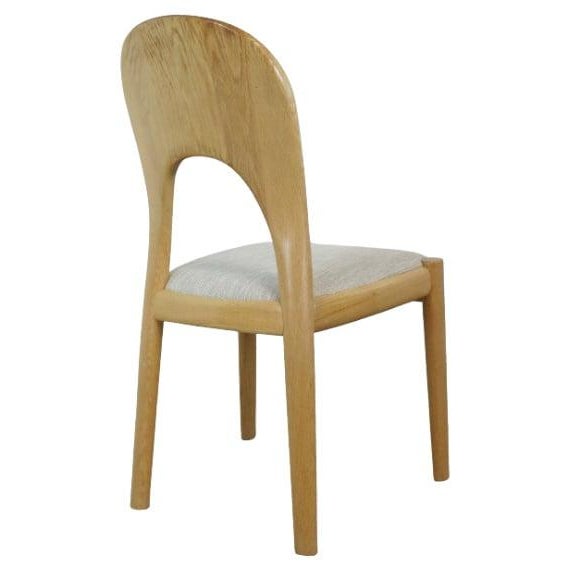 Light Oak Chairs by Niels Koefoed for Koefoeds Møbelfabrik, Set of 4 For Sale - Image 3 of 16
