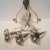 Silver plated Epergne, four trumpets center piece. (R & D over S.L) Roberts & Dore (Sheffield) Ltd - Sheffield and London...