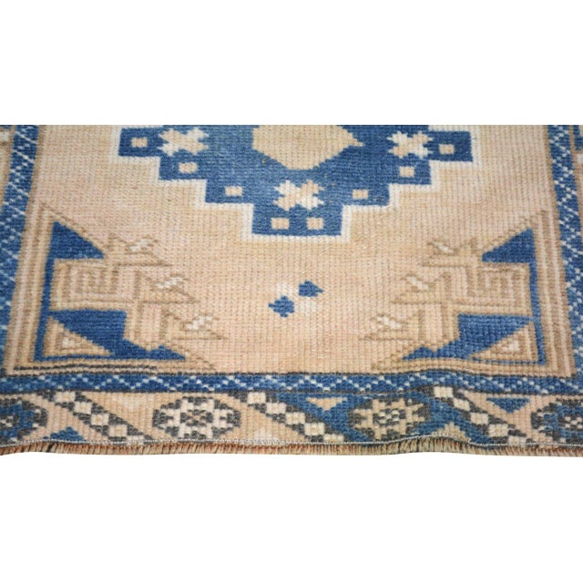 Turkish Vintage Turkish Anatolian Hand Knotted Wool Rug, 2'5''x3' For Sale - Image 3 of 3
