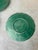 French Country French Majolica Chesnut Leaf Plate , Circa 1890 For Sale - Image 3 of 3