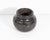 Rustic Cresencia Tafoya Santa Clara Pueblo Black on Black Pottery Vase For Sale - Image 3 of 8