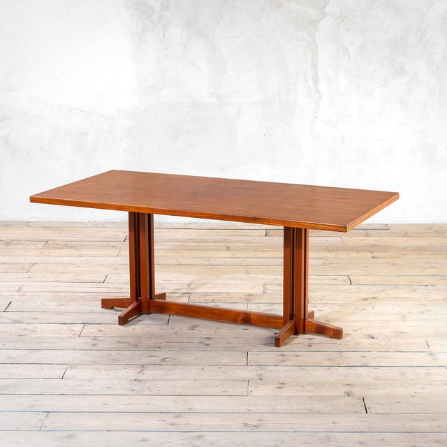 1950s Wooden Table attributed to Ilmari Tapiovaara for La Permanente Mobili Cantù, 1950s For Sale - Image 5 of 5