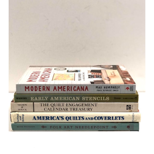 Black Curated Americana Inspirated Books - Set of 5 For Sale - Image 8 of 8
