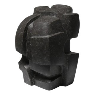 Jan Keustermans, Abstract Sculpture, Belgian Blue Stone For Sale