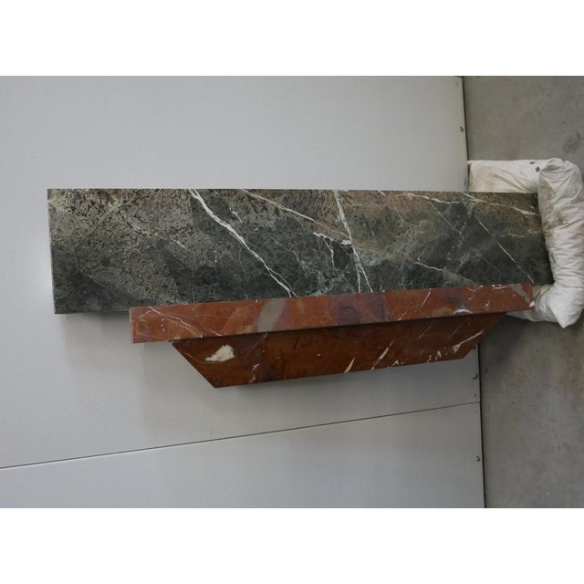 Antique Marble Corner Fireplace, 1920s-1930s For Sale - Image 12 of 16