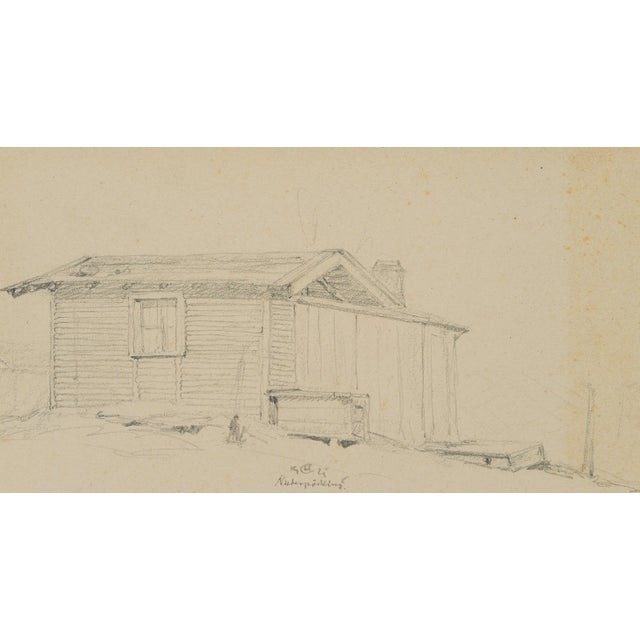 H. Christiansen, Fischerhte on Lake Starnberger Near Niederpücking, 1922 For Sale