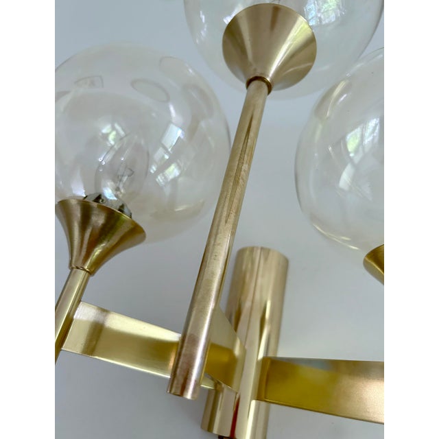 Large Vintage Glass Sconce from Sciolari For Sale - Image 16 of 18