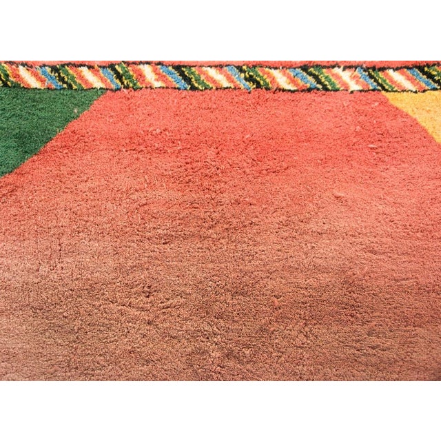 Vintage Persian Gabbeh Rug For Sale - Image 12 of 12