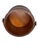 Chestnut Antique Primitive Wood Firkin Staved Bucket Iron Bail Handle Victorian Decoupage For Sale - Image 8 of 10