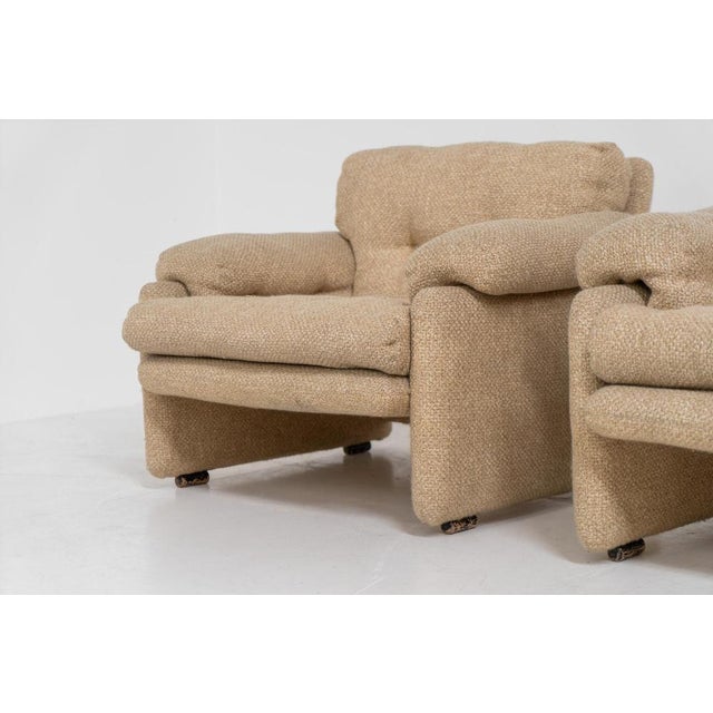C&B Italia Coronado Armchairs by Tobia Scarpa for C&B, Italy, 1970s, Set of 2 For Sale - Image 4 of 13