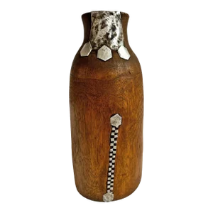 Vintage Wood Tutsi Pot